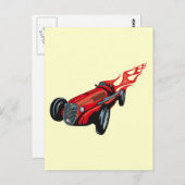 Frisierte Auto Postkarte (Vorne/Hinten)