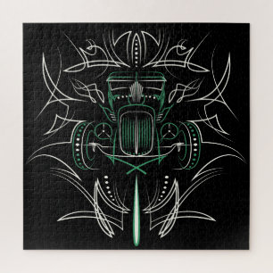 Frisierte Auto Puzzle