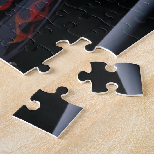 Frisierte Auto Puzzle (Seite)