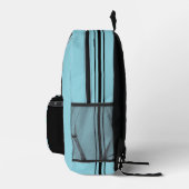 Frisierte Auto Race Car, Checked Banner - Personal Bedruckter Rucksack (Rechts)