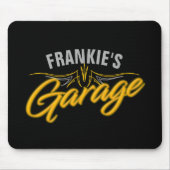 Frisierte Auto Retro Pinstripes Biker Custom Garag Mousepad (Vorne)