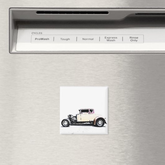 Frisierte Auto Roadster Magnet (In Situ (Geschirrspüler))