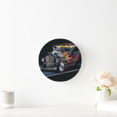 Frisierte Auto Runde Wanduhr (Zuhause)