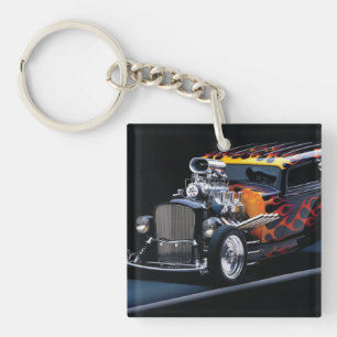 Frisierte Auto Schlüsselanhänger