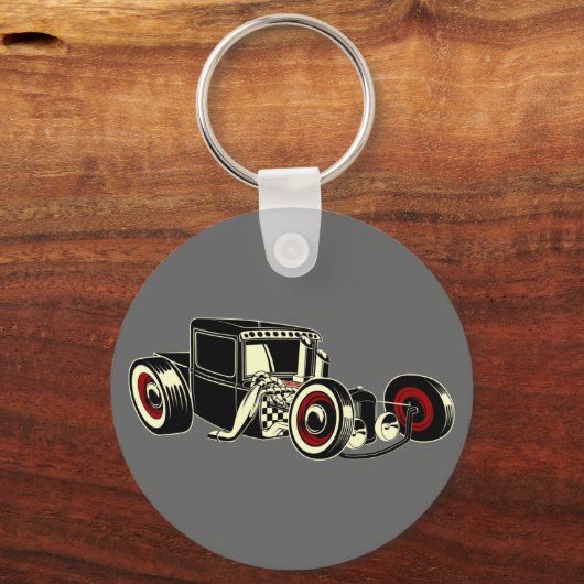 FRISIERTE AUTO. SCHLÜSSELANHÄNGER (Vorderseite)