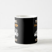 Frisierte Auto-Shop-Garage mit Lady hinzufügen Kaffeetasse (Mittel)