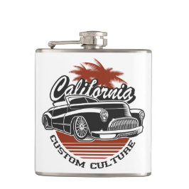 Frisierte Auto Stahlkolben Flachmann