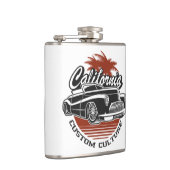 Frisierte Auto Stahlkolben Flachmann (Rechts)