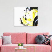 Frisierte Auto Stretched Canvas Print Leinwanddruck (Insitu (Wohnzimmer))