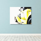 Frisierte Auto Stretched Canvas Print Leinwanddruck (Insitu (Holzboden))