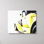 Frisierte Auto Stretched Canvas Print Leinwanddruck (Vorderseite)