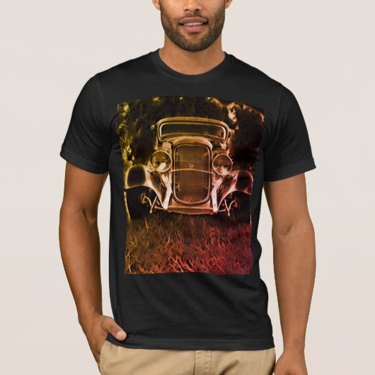 Frisierte Auto T-Shirt (Vorderseite)