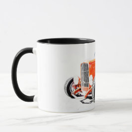 Frisierte Auto Tasse