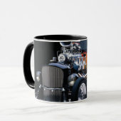 Frisierte Auto Tasse (Vorderseite Links)