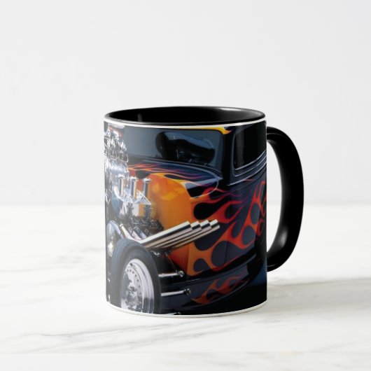 Frisierte Auto Tasse (VorderseiteRechts)