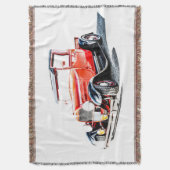 Frisierte Auto Throw Blanket Decke (Vorderseite Vertikal)