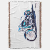 Frisierte Auto Throw Blanket Decke (Vorderseite Vertikal)