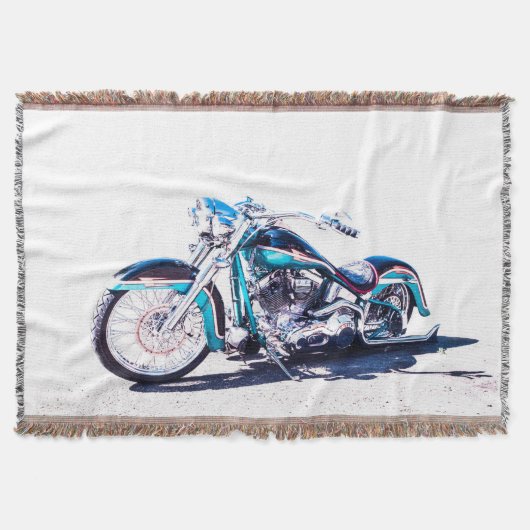 Frisierte Auto Throw Blanket Decke (Vorderseite)