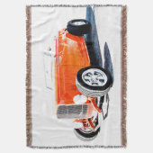 Frisierte Auto Throw Blanket Decke (Vorderseite Vertikal)