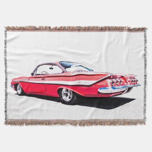 Frisierte Auto Throw Blanket Decke (Vorderseite)