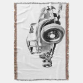 Frisierte Auto Throw Blanket Decke (Vorderseite Vertikal)