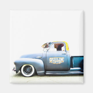 Frisierte Auto Truck Magnet