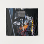 Frisierte Auto Wandteppich (Vorderseite (Horizontal))