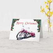 Frisierte Auto Weihnachtskarte Karte (Gelbe Blume)