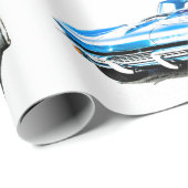 frisierte Auto Wrapping Paper Geschenkpapier (Rolleneckpunkt)