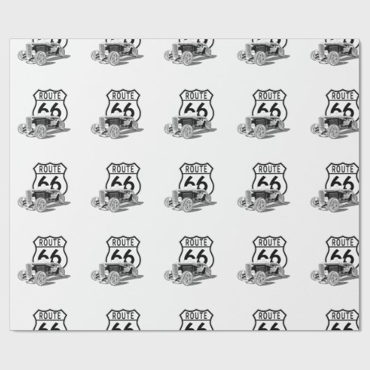 frisierte Auto Wrapping Paper Geschenkpapier (Flach)