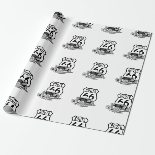 frisierte Auto Wrapping Paper Geschenkpapier (Ungerollt)