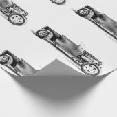 frisierte Auto Wrapping Paper Geschenkpapier (Ecke)