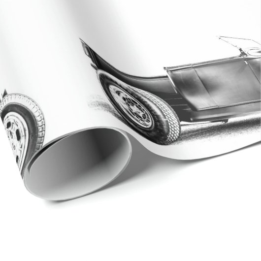 frisierte Auto Wrapping Paper Geschenkpapier (Rolleneckpunkt)