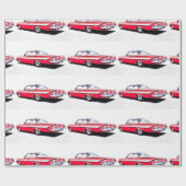 frisierte Auto Wrapping Paper Geschenkpapier (Flach)