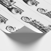 frisierte Auto Wrapping Paper Geschenkpapier (Ecke)