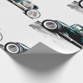 frisierte Auto Wrapping Paper Geschenkpapier (Ecke)