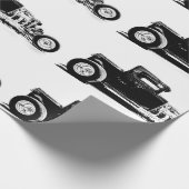 frisierte Auto Wrapping Paper Geschenkpapier (Ecke)