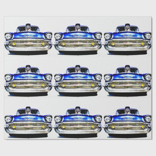 frisierte Auto Wrapping Paper Geschenkpapier (Flach)