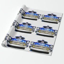 frisierte Auto Wrapping Paper Geschenkpapier