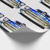 frisierte Auto Wrapping Paper Geschenkpapier (Ecke)