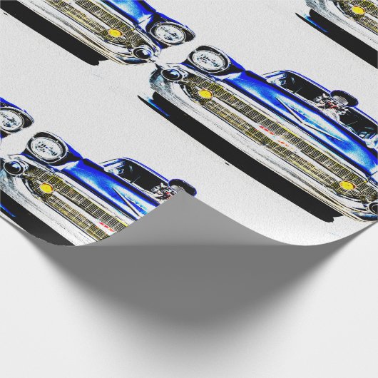 frisierte Auto Wrapping Paper Geschenkpapier (Ecke)