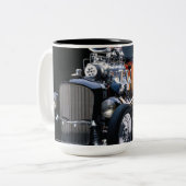 Frisierte Auto Zweifarbige Tasse (Vorderseite Links)