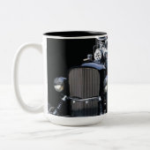 Frisierte Auto Zweifarbige Tasse (Links)