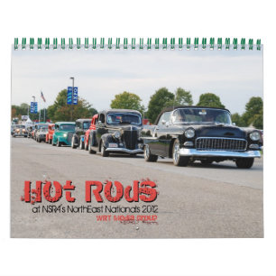 frisierte Autos auf der NSRA-National NorthEast 20 Kalender