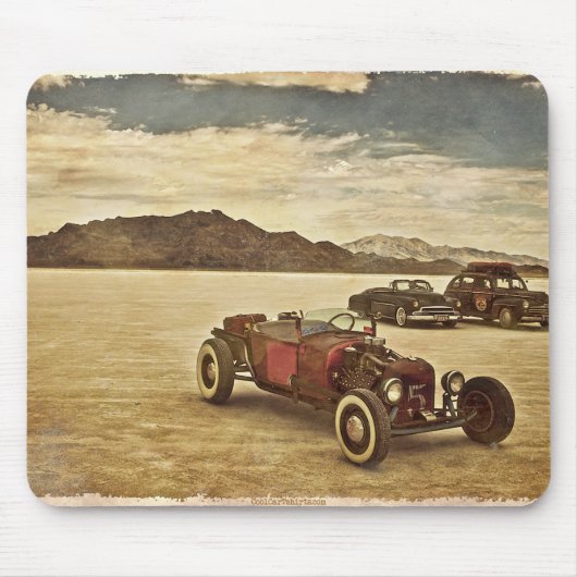 Frisierte Autos bei Bonneville Mousepad (Vorne)