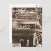 frisierte Autos Postkarte (Vorne/Hinten)