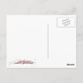 frisierte Autos Postkarte (Rückseite)