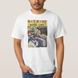 Frisierte Autos und laufende Autos - klassische T-Shirt