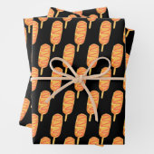 Frisierteig auf einem Stock Geschenkpapier Set (Beispiel)