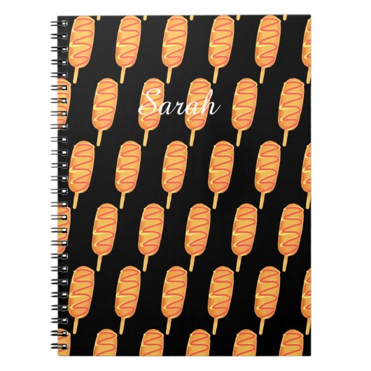 Frisierteig auf einem Stock Notizblock (Vorderseite)